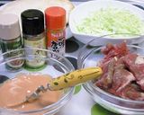 ケバブ風ピタサンド作り方1写真