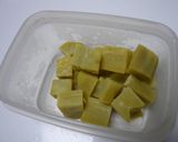 ヘルシー☆さつまりんごのホットケーキ作り方2写真