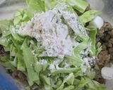 失敗した炊き込みご飯でお好み焼き❁作り方3写真