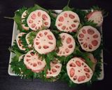 大葉も挟んで～蓮根挟み揚げ～しょうが風味作り方5写真