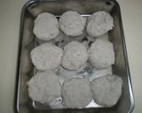 里芋のお焼き　　ゆず味噌かけ作り方3写真