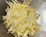 我家定番⭐︎ジャガイモと豆苗のカレー炒め作り方2写真