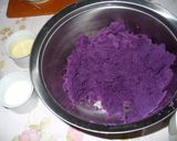 紫いものケーキ作り方1写真