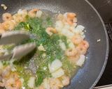シーフードと大葉のバター醤油パスタ♡作り方4写真