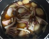 小芋と剣先イカのたいたん🦑作り方4写真