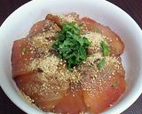 まぐろの漬け丼作り方3写真