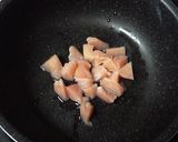 さつま芋と鶏のこってり煮作り方1写真