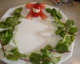 クリスマス☆フランクパイのリース+1☆作り方6写真