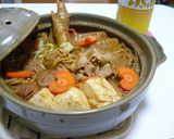 ☆飲兵衛さんに捧げるゴマ味噌おつまみ鍋☆作り方4写真