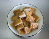 大根とさつま揚げの胡麻煮作り方2写真