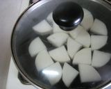 大根とさつま揚げの胡麻煮作り方3写真