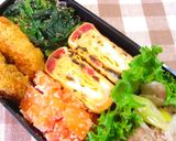 ✿梅＊かつお＊塩昆布の卵焼き✿作り方4写真