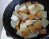 大根とさつま揚げの胡麻煮作り方5写真