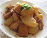 大根とさつま揚げの胡麻煮作り方7写真