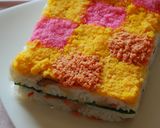 カラフル☆市松押し寿司作り方11写真