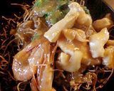 がっつり食べた！感の皿うどん風★日本蕎麦作り方7写真
