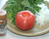 ホウレン草のスパイシーサラダ作り方1写真