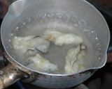 牡蠣蕎麦柚子胡椒風味作り方4写真