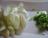 ねぎ”ネギ丼作り方1写真