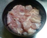 電子レンジで鶏の柚子胡椒煮作り方1写真