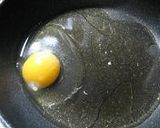 もっと簡単な朝食を洋風目玉焼き丼作り方2写真