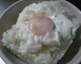 もっと簡単な朝食を洋風目玉焼き丼作り方3写真