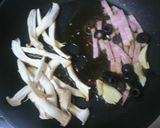 冬野菜の残り物でペペロンチーノ作り方3写真