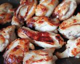 鶏もも肉を甘辛だれと大葉で。作り方3写真