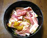 豚肉のみかんジャム焼き☆作り方1写真