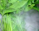 ほうれん草生クリームチーズでちゃん×２風作り方1写真