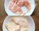 キャベツと鶏胸肉のモリモリおかずサラダ作り方1写真