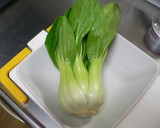 青梗菜とかにのしょうが風味あんかけ丼作り方1写真