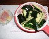 ズッキーニのスパゲッティ作り方1写真