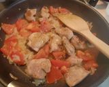 鶏肉のトマト煮作り方5写真