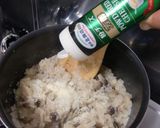 アルデンテ♪お米から～きのこの♪リゾット作り方10写真