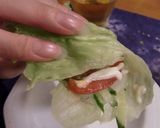 スパムのレタス巻き巻き★サラダ作り方11写真