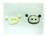 モノクロブー キャラ弁♪作り方3写真
