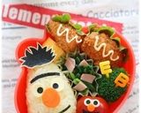 セサミストリート♪バート＊キャラ弁作り方6写真