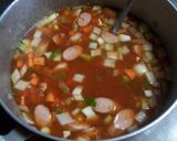 材料２つがポイント☆具沢山なトマトスープ作り方6写真