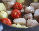 タラとじゃがいもとトマトのスープ作り方5写真