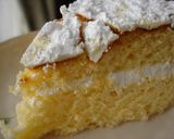 *粉雪*白いスノーケーキ作り方16写真