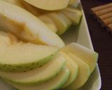 青りんごとチーズのベーグルサンド作り方3写真