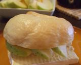 青りんごとチーズのベーグルサンド作り方6写真
