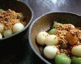 豆腐白玉（抹茶×白）作り方3写真