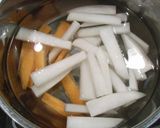 白菜たっぷり★ふわふわ鶏団子鍋~☆作り方1写真
