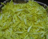 食用菊の冷凍作り方1写真