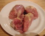 鶏の煮込み にんにく風味♬作り方3写真