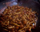 株とりなめこの醤油煮作り方3写真