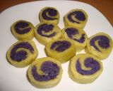 弁当の隙間に♪レンジで簡単ぐるぐる芋もち作り方5写真