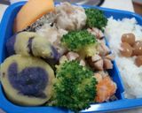 弁当の隙間に♪レンジで簡単ぐるぐる芋もち作り方7写真